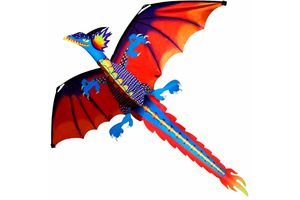 Воздушный змей в виде дракона, самолета или птицы