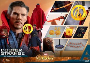 Коллекционные фигурки Hot Toys DamToys Sideshow Предзаказ Hot Toys MMS484: Avengers Infinity War - Doctor Strange 1/6