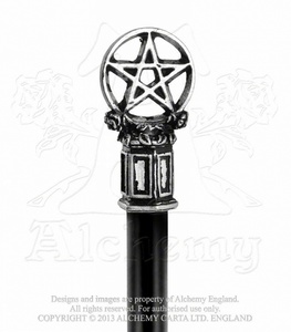 Заколка Alchemy Gothic (Алхимия Готик) HS4 Roseus Pentagram