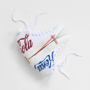 Converse Shoes x Kith x Coca-Cola Chuck 70 Canvas High Top White