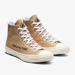 Converse Shoes x Golf Le Fleur Chuck 70 Burlap High Top Brown