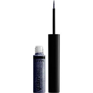 ЖИДКАЯ ПОДВОДКА С ГЛИТТЕРОМ. GLITTER GOALS LIQUID EYELINER - STAGE TROOPER 06
