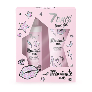 ILLUMINATE ME ПОДАРОЧНЫЙ НАБОР ROSE GIRL 7Days