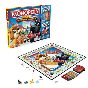 Hasbro Monopoly E1842 Настольная игра Монополия Джуниор с карточками