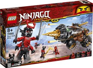 Бестселлер LEGO Ninjago 70669 Земляной бур Коула Конструктор