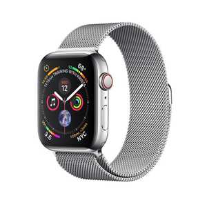 APPLE WATCH SERIES 4 CELLULAR 40MM STAINLESS STEEL WITH MILANESE LOOP SILVER MTVK2 (МИЛАНСКИЙ СЕТЧАТЫЙ БРАСЛЕТ СЕРЕБРИСТЫЙ)