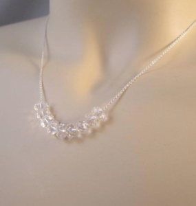 Carrie Bradshaw Necklace: 4x6mm, lenght 17+2'' extender