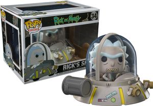 Фигурка Funko POP! Rides: Rick & Morty: Space Cruiser (Exc) (CC) 23811