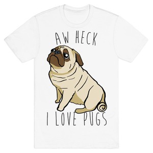 pug t-shirt