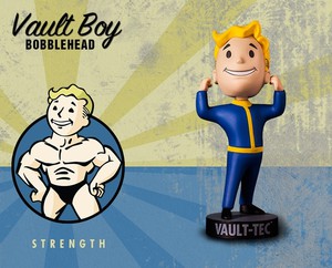 Фигурка Fallout Vault Boy. 111 Bobbleheads. Series One. Strength