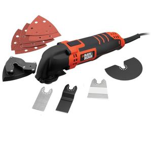 Многофункциональный осциллирующий инструмент Black+Decker, MT300KA