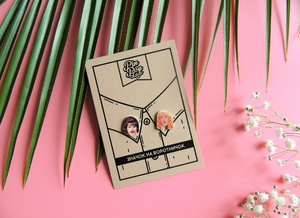 Значок на воротничок