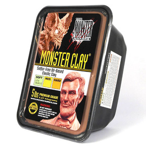 СКУЛЬПТУРНЫЙ ПЛАСТИЛИН MONSTER CLAY ТВЁРДЫЙ 2.27КГ