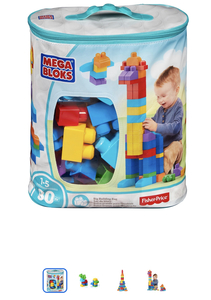 Конструктор Mega Bloks Сумка Эко 80 деталей DCH63