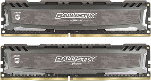 Модуль памяти CRUCIAL Ballistix Sport LT BLS2K8G4D30AESBK DDR4 - 2x 8Гб 3000