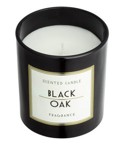 H&M Black Oak Candle