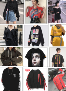 Любые вещи стилей трайхард, крейзи-богема или наоборот супер женственные