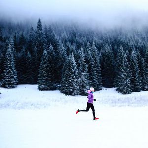 Winter running pants