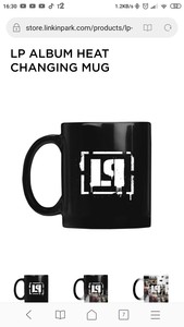 Linkin Park Heat changing mug