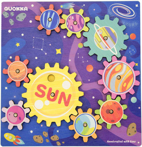 Пазл шестерёнки Солнечная Система