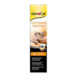 GIMPET Паста мультивитаминная для кошек с 12 витаминами, Omega-3 и 6 Multi-Vitamin Paste Extra