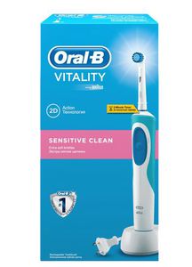 Электрическая зубная щетка Oral-B Vitality Sensitive Clean