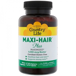 Витамины для волос maxi-hair country life