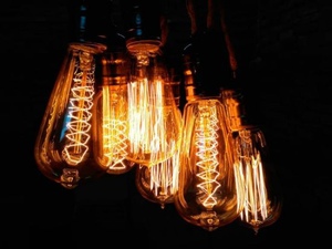 Светильник из ламп накаливания