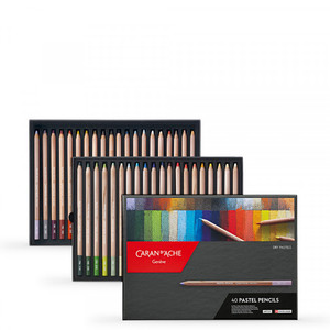 карандаши Caran d'Ache Pastel Pencil Set of 40