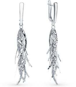Серьги серебрянные  артикул 92457