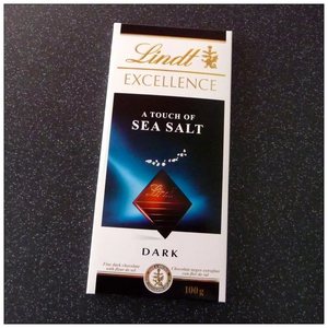 Шоколад Lindt с морской солью