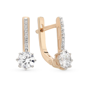 Золотые серьги