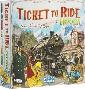 Настольная игра Ticket to Ride: Европа