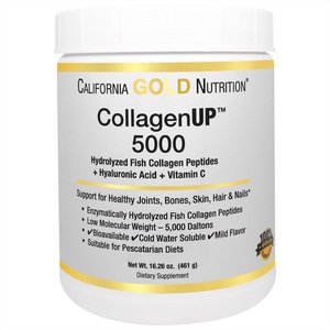 California Gold Nutrition, CollagenUP, морской коллаген + гиалуроновая кислота + витамин C