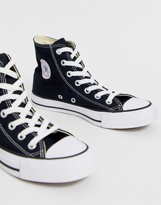 Черные высокие кроссовки Converse Chuck Taylor All Star