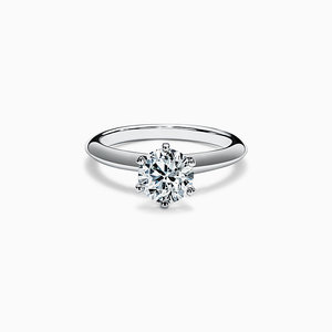 The Tiffany® Setting Engagement Ring in Platinum