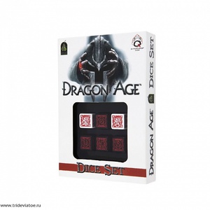 Набор кубиков D6 "Dragon Age"