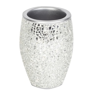 Стакан для зубных щёток Snow (цвет серебро)