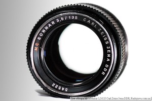 Мануальный объектив MC Sonnar 3,5/135 Carl Zeiss Jena DDR