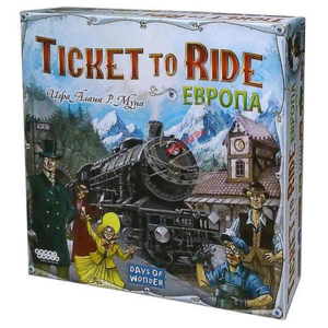 Настольная игра HOBBY WORLD Ticket to Ride: Европа