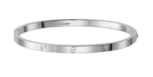 LOVE BRACELET  WHITE GOLD