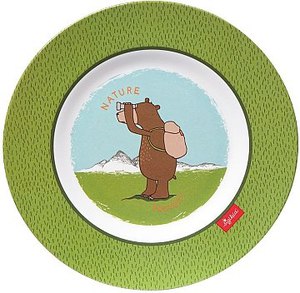 Неглибока тарілка sigikid forest grizzly