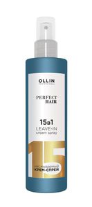 Крем-спрей PERFECT HAIR многофункциональный OLLIN PROFESSIONAL 15 в 1 несмываемый 250 мл