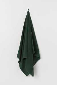Банное полотенце из хлопка, Темно-зеленый