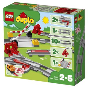 LEGO Duplo 10882 Рельсы и стрелки