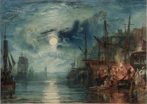 "Shields, on the River Tyne" J. M. W. Turner