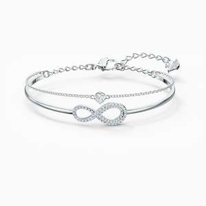 Swarovski Infinity Жёсткий браслет