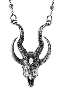 Restyle Skull Pendant - Silver