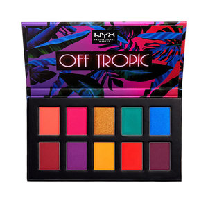 NYX Professional Make Up Off Tropic Shadow Pallette