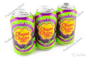 Лимонад чупа чупс с виноградом